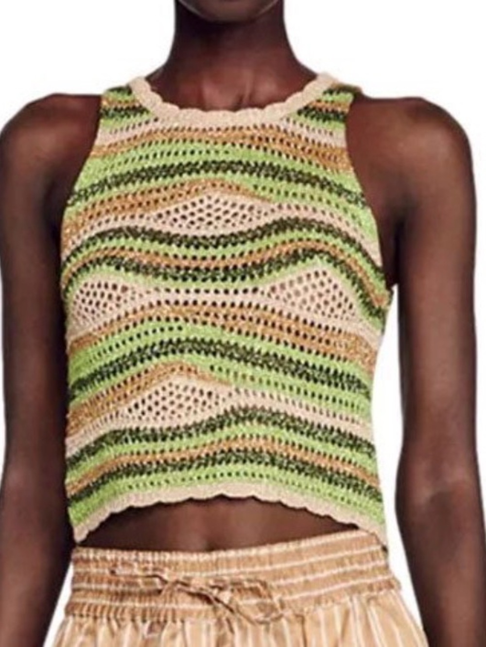 Sandro knit top